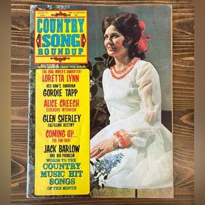 Vintage Country Song Roundup Magazine June 1972